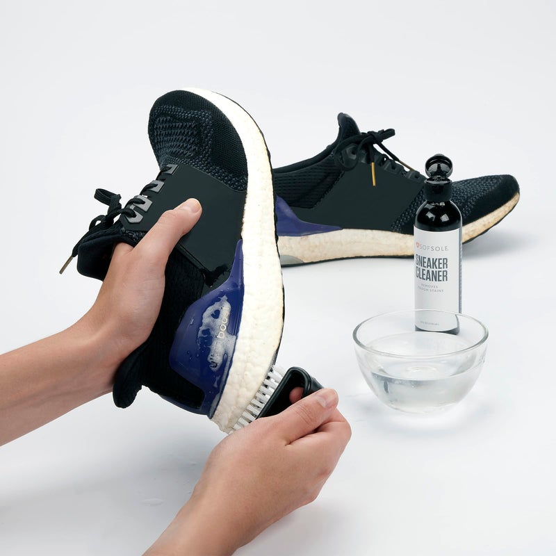 Sof Sole Sneaker Care Kit with Cleaner, Freshener, Shoe Shield and Scrub Brush - Image 4
